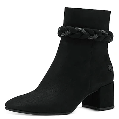 Image of MARCO TOZZI Women&#039;s 2 85307 41 Boot Heel, Black, 3.5