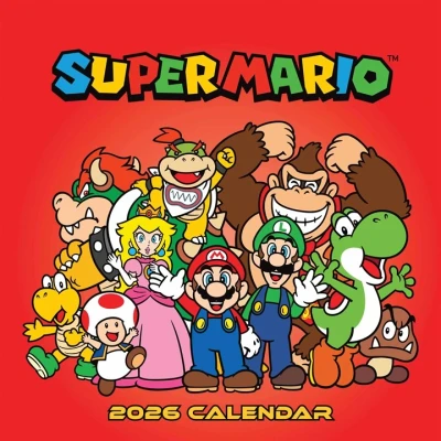 Image of Nintendo, Super Mario Calendar 2026