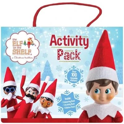 Image of Anilas Complete Christmas Activity Gifts &amp; Books Elf Pack. (Perfect for Ages 3 8)