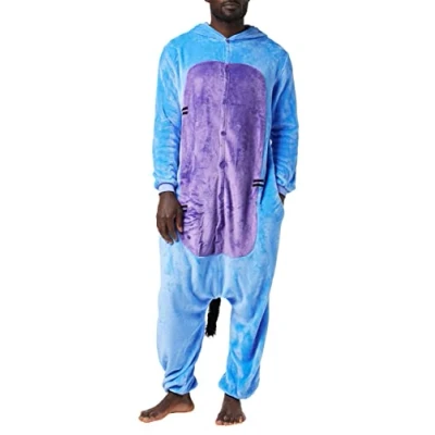 Image of Everglamour 5055601171418 Onesie/Body Suit, Unisex Adult, Blue, Large