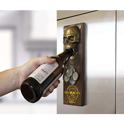 Image of Skull Caps Bottle Opener