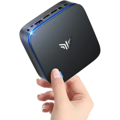 Image of NiPoGi Mini PC Windows 11, Intel Alder Lake Ν95 (Beats N5095/N5105, Up to 3.4GHz), 16GB RAM 512GB M.2 SSD Computer, Desktop support 2.5&quot; SSD, WiFi 5, BT4.2, Double Display