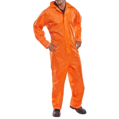 Image of Nylon B Dri Coverall Orange XL