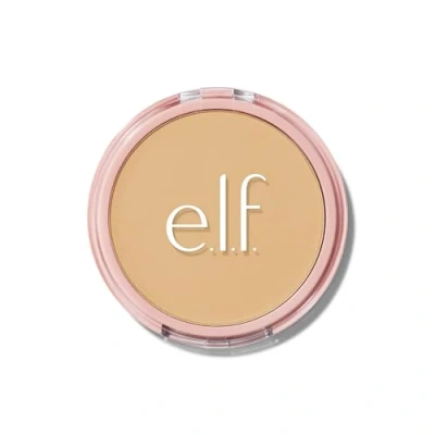 Image of e.l.f. Halo Glow Powder Filter, Pressed Finishing Powder, Buildable Coverage, Crease Resistant, Blurs the Appearance of Pores, With Velour Puff and Mirror, Vegan &amp; Cruelty Free, Light Warm