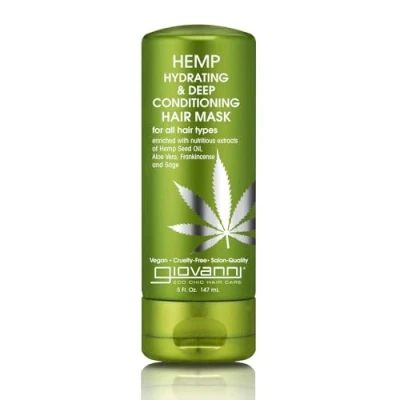 Image of Giovanni Cosmetics Hemp Hydrating &amp; Deep Conditioner Hair Mask, 6 oz