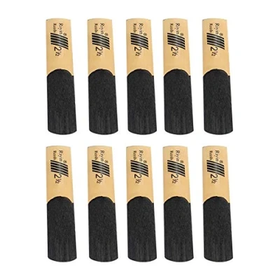 Image of Alnicov Tenor Saxophone Sax Reeds Bb,Sax Strength 2.5,Set of 10
