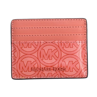 Image of Michael Kors Womens Card holder 35S2T2JD3C woman Pink One Size