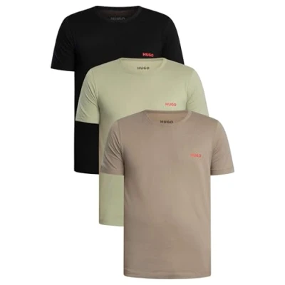 Image of Hugo 10268102 Short Sleeve T shirt 3 Units XL