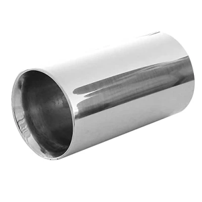 Image of Exhaust Tip Trim Car End Pipe Tail Sport Muffler Stainless Steel ? 56mm Chrome Universal