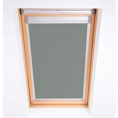 Image of Bloc Skylight Blind for Velux Roof Windows Blockout, Pewter, P04