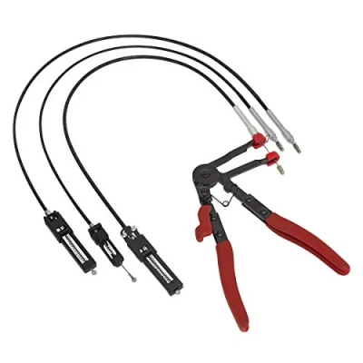 Image of Sealey Remote Action Hose Clamp Pliers Interchangeable