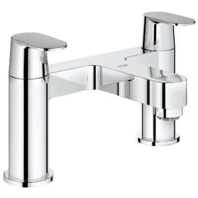 Image of GROHE Eurosmart Cosmopolitan Two Handle Filler, Deck Mounted Chrome Finish 25128000