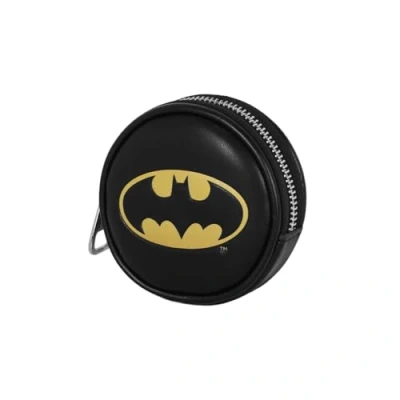 Image of Karactermania Batman Batsignal Cookie Coin Purse, Black, 8.7 x cm