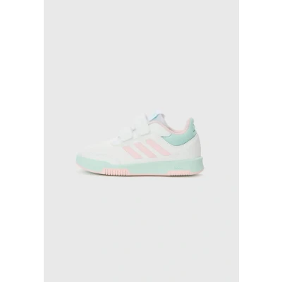 Image of adidas Performance Tensaur Sport 2.0 Unisex Training shoe for kids, Size: 5, White/clear pink/semi flash aqua shoes