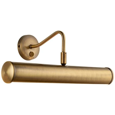 Image of Turner 2 Light Picture Wall LightAntique Brass, E14