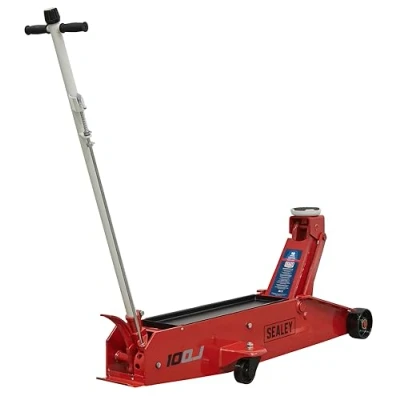 Image of Sealey Premier Trolley Jack 10 Tonne Long Reach