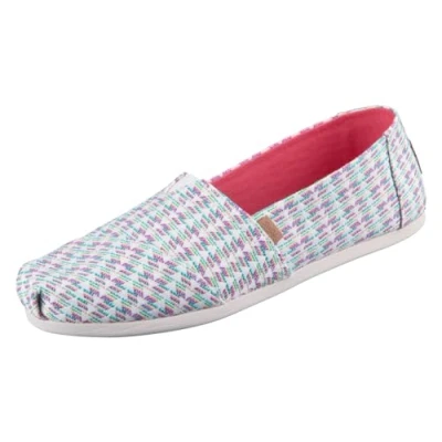 Image of TOMS Women&#039;s Alpargata Cloudbound Loafer Flat , Multi Triangle Woven,5 UK