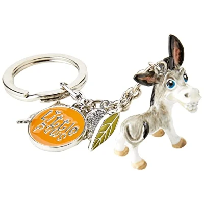 Image of Arora Little Paws 3752 Key Ring Donkey, Multicolour, One Size