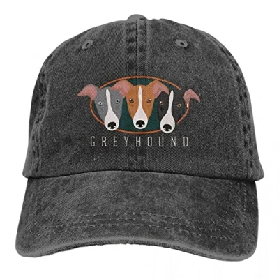 Image of baseball Cap Hiphop Sun Hat Greyhound Multicolor Peaked Women&#039;s Cute Personalized Visor Protection Hats Snapback Adjustable birthday gifts