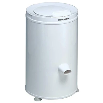 Image of Montpellier MSD2800W Freestanding 3kg 2800rpm Gravity Spin Dryer White 16.5 x 23.5