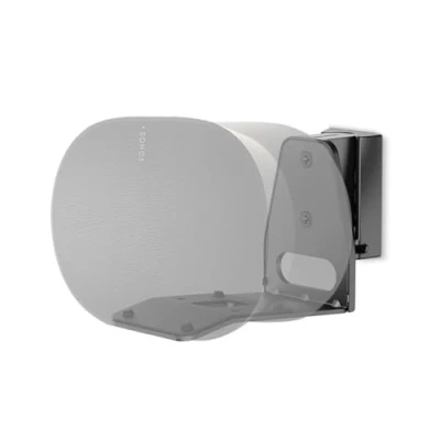 Image of NEDIS Speaker Holder Compatible with: Sonos Era300 Wall 5 kg Swivel/Tilt Tilting Swivel ABS Metal Black