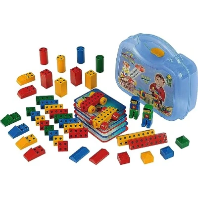Image of Theo Klein 640 Manetico Case With 42 Pieces, Big, Magnetic Stones, Age 1+,Toy