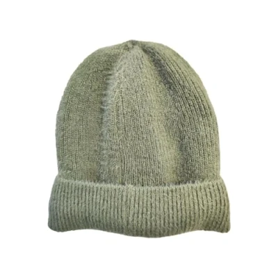Image of Joya socks Green Woolly Hat Unisex Mens Ladies Winter Warm Fleece Lined Beanie