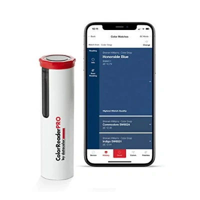 Image of Datacolor ColorReader Pro: Professional Colour Matching and Measuring Tool, Identify Paint Instantly, compatible with RAL, Farrow &amp; Ball, Sikkens, Valspar, Rust Oleum, others