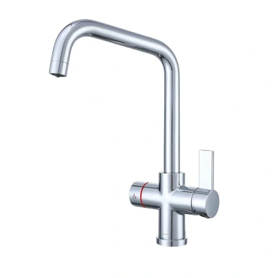 Image of Westco Clever Alpina Instant 4 in 1 Digital Boiling Water Tap Chrome (922221UK)