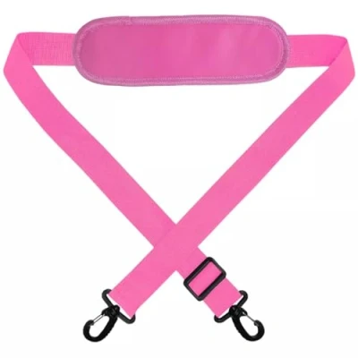 Image of Adjustable Padded Shoulder Bag Strap Belt Laptop Briefcase Handbag Travel Gym (Pink)