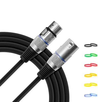 Image of TIGER MIC4 03 Microphone Cable XLR m to f 3 Metres