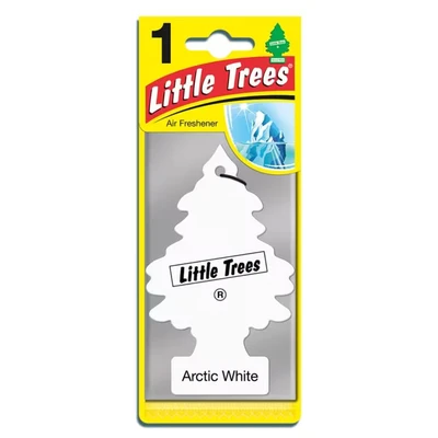 Image of LITTLE TREES 3 x MTR0061 &#039;ARCTIC WHITE&#039; Fragrance Air Freshener