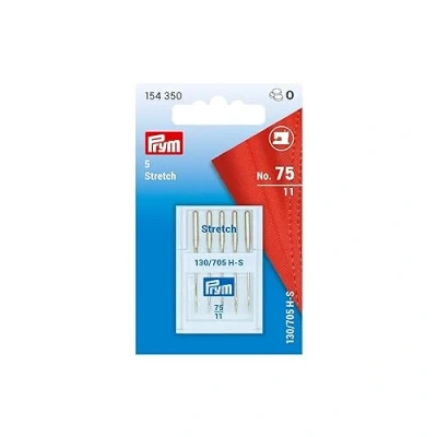 Image of Prym Sewing Machine Needles, Steel, Silver, No. 75