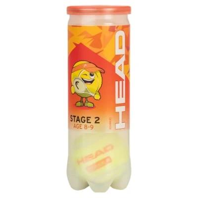 Image of HEAD 3B STAGE 2 Orange Junior tennis ball