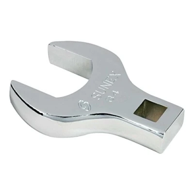 Image of Sunex 97434 1/2&quot; Drive 34 mm Fully Polished Jumbo Straight Crowfoot Wrench