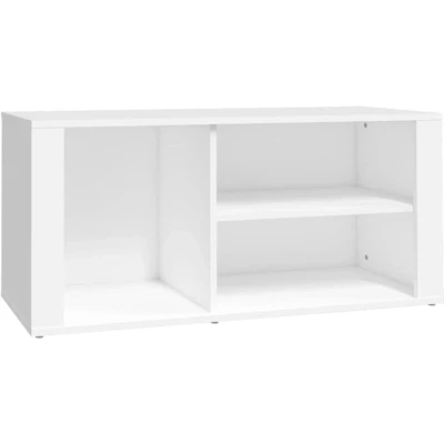 Image of vidaXL Shoe Cabinet White 100x35x45 cm Engineered Wood