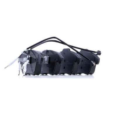 Image of C2C27290, C2C39929, C2C42014, T4N13433, T4N9759 Brake pad set FEBI BILSTEIN 116380 Front Axle with piston clip, fastening material