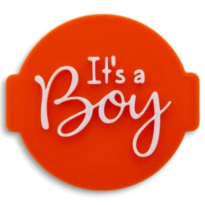 Image of Baby Shower Embosser Stamp for Fondant, Icing, Cupcake, Cake, Biscuits, Decoration (Pattern 2)
