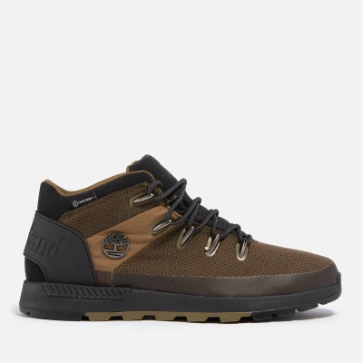 Image of Timberland Men&#039;s Sprint Trekker Mid Waterproof Canvas Boots UK 7