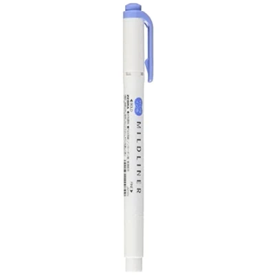 Image of Zebra Highlighter Mildliner, Mild Dark Blue (WKT7 MDB)