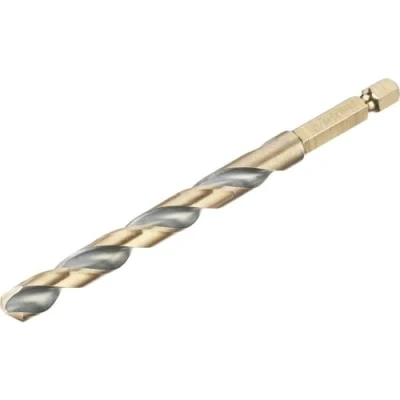 Image of DeWalt Black and Gold Hex HSS G Drill Bit 8.5mm