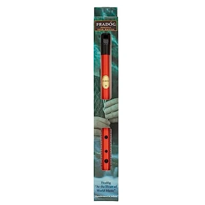 Image of Feadog Red D Whistle FW27