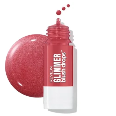 Image of Revlon Glimmer Blush Drops, Field of Roses