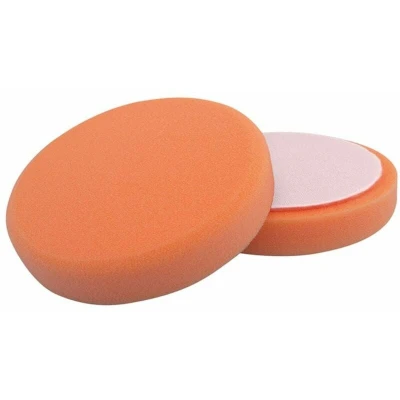 Image of 5x Flexipads 150mm (6&quot;) Orange Firm Grip Polishing Pad