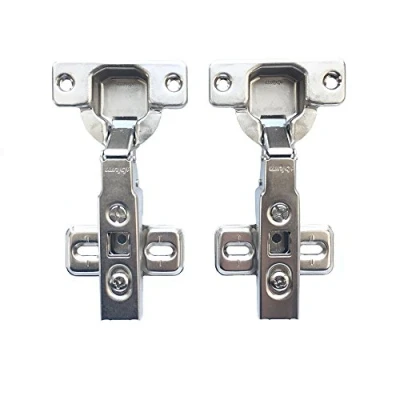 Image of Blum Clip Top 100 Degree Standard Hinges Kitchen Cabinet Cupboard Door Hinge Without BLUMOTION Damper 71M2550 Made in Austria Full Overlay, Pack of 2