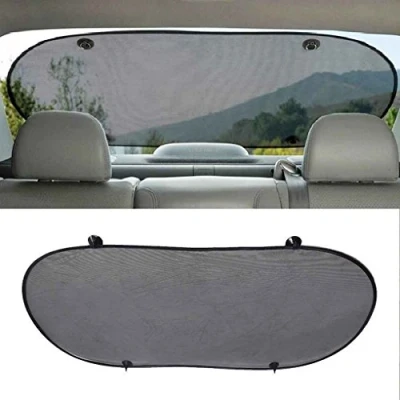 Image of Morza Auto Rear Sun Shade Vehicle Shield Visor Protection Back Car Window Mesh Sunshade Screen Heat Insulation