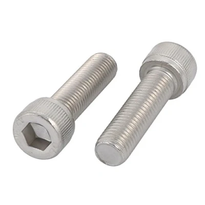 Image of Sourcingmap M10x35mm 1.25mm Pitch 304 Stainless Steel Hex Socket Head Cap Screws Bolts 2pcs
