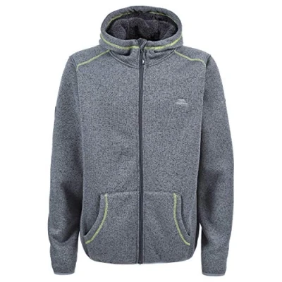 Image of Trespass Men&#039;s Dilan Fleece, Flint Marl, XS UK