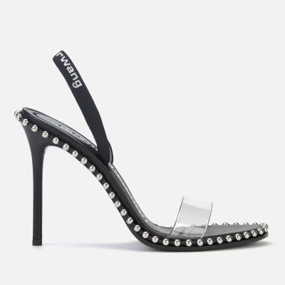 Image of Alexander Wang Women&#039;s Nova Faux Leather Heeled Sandals UK 3