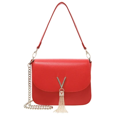 Image of Valentino by Mario Womens Divina Satchel Red (Rosso)
